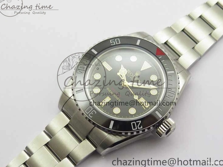 MiroTime 0111 SmoothTexture Submariner customized by Tempus Machina GMF Best Edition on SS Bracelet SA 2701